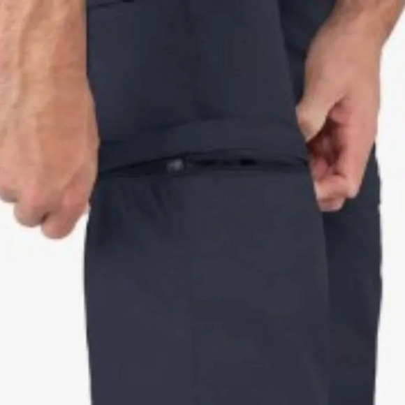 B.C. Clothing Co. Men's Navy Blue Belted Convertible Cargo Pants Mx30 - Picture 14 of 14